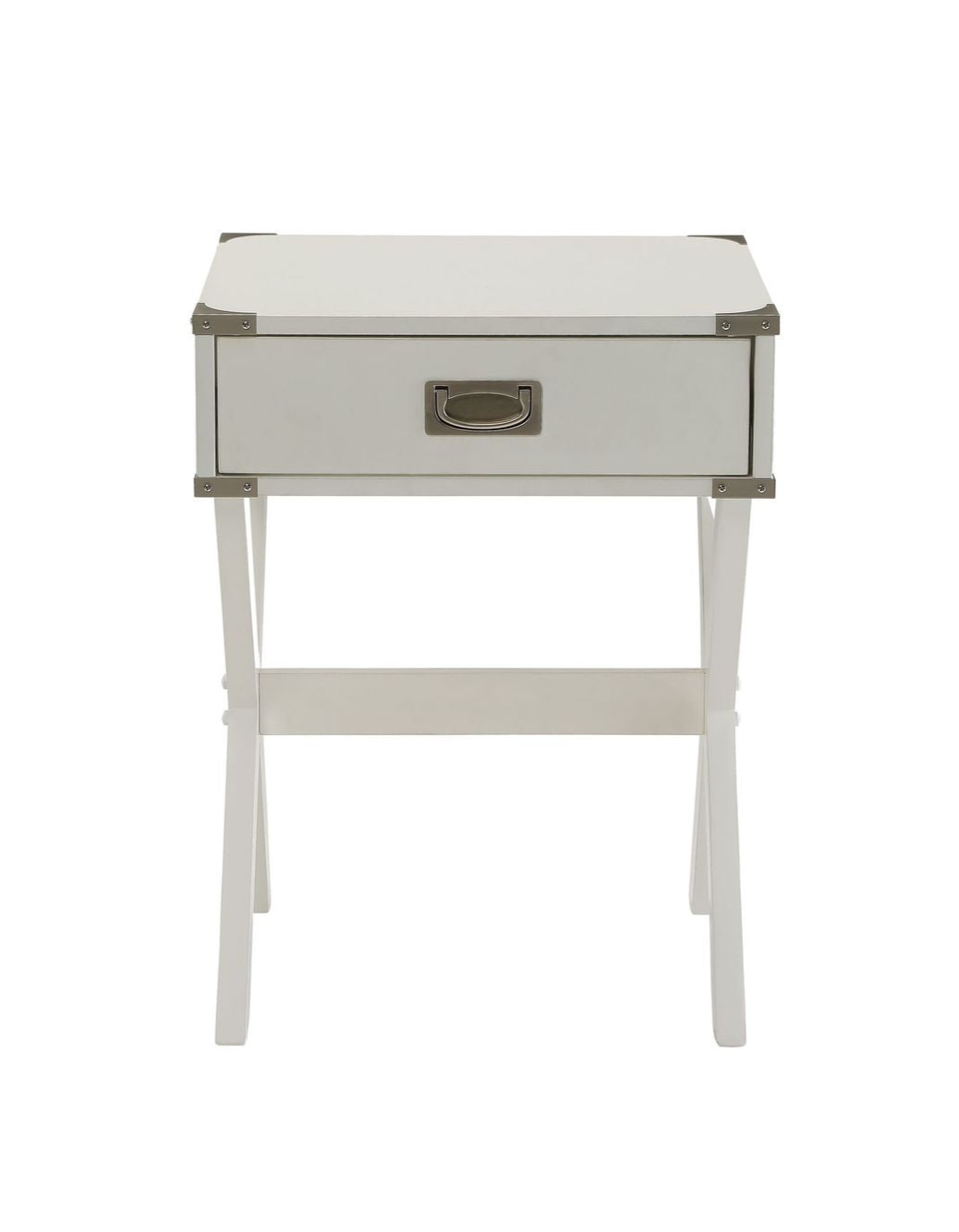 Babs End Table in White