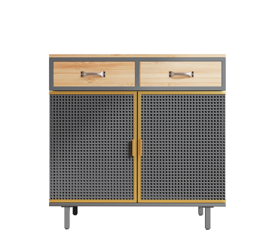 Carbonized Bamboo Sideboard