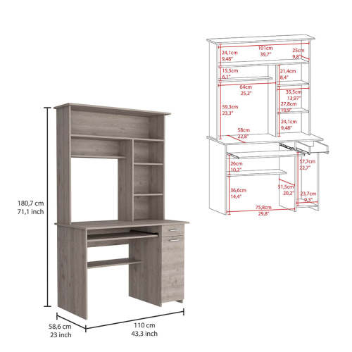 "Harper Collection"Home Office Set