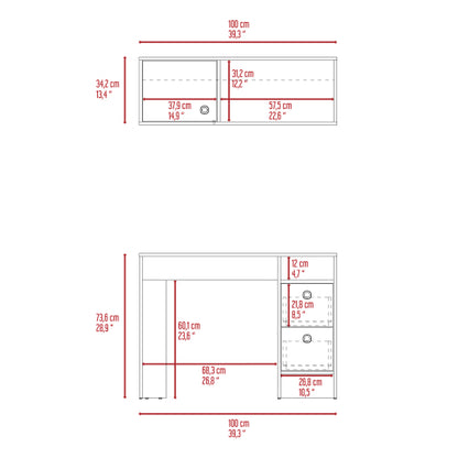 Luxe Oak Home Office Sets