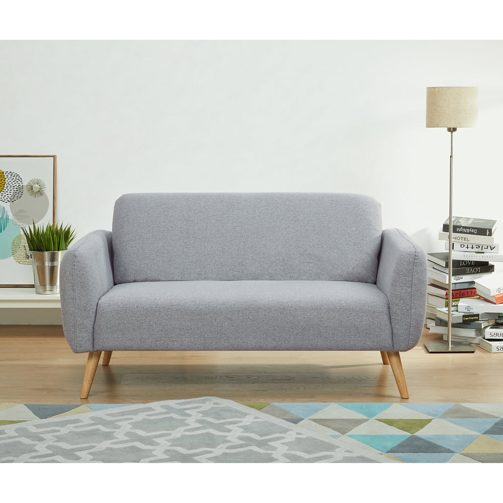 GIA Modern Love Seat Sofa-Moon Light