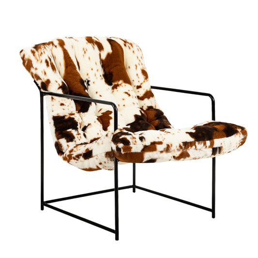 Cow Print Armchair