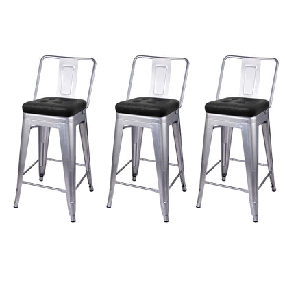 Dominic Steel Bar Stool