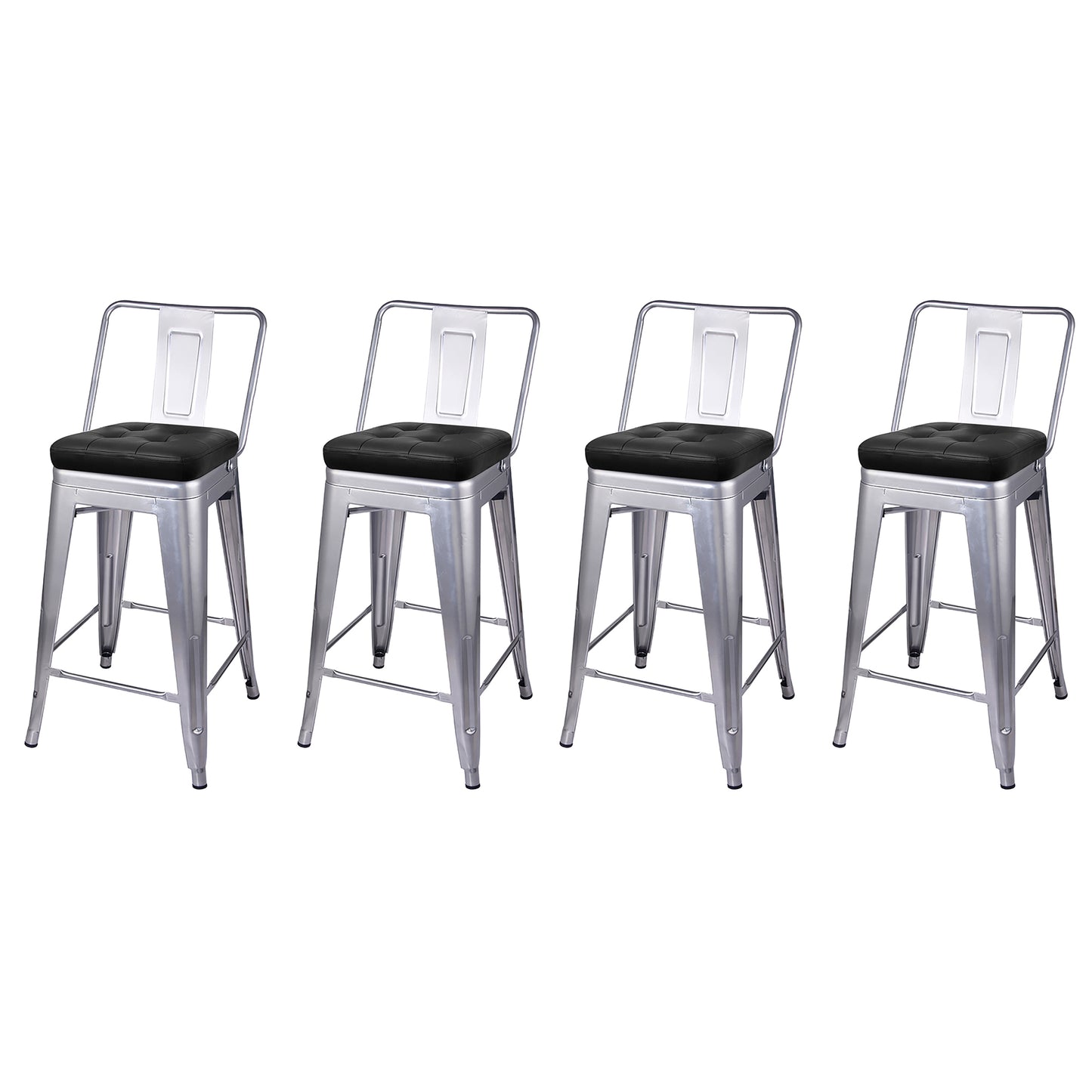 Dominic Steel Bar Stool