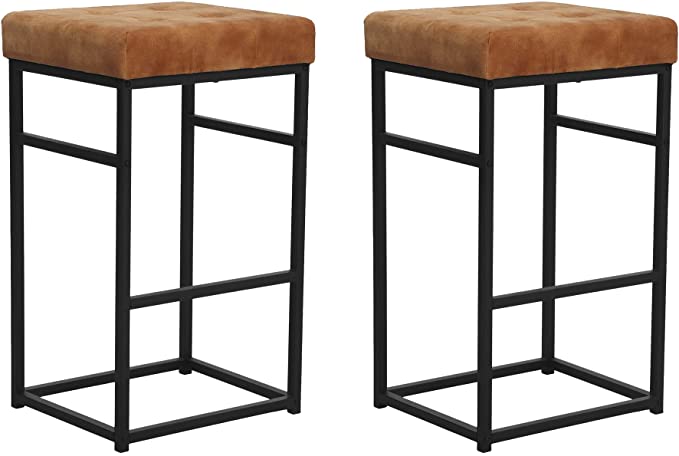 GIA 30 Inches Square Upholstered Bar Stool