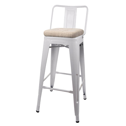 Ava Linen Bar Stool