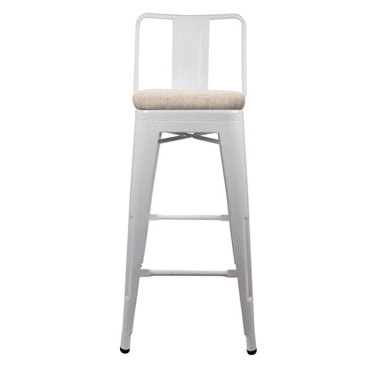 Ava Linen Bar Stool