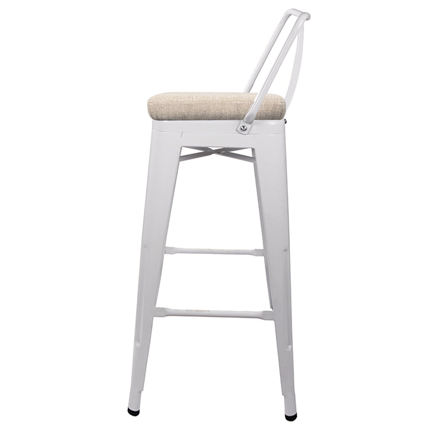 Ava Linen Bar Stool