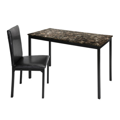 Marble Noir Home Office Sets