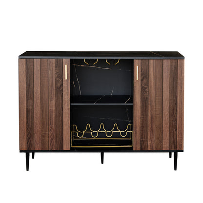 Bar Cabinet with Coffee Table (Set of 2)