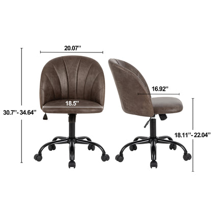 2 Pieces Home Office Furniture Sets-Writing Desk and Office Chair Sets