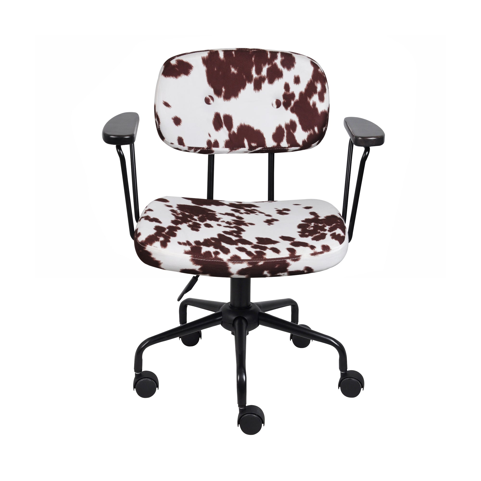 Animal print office online chair